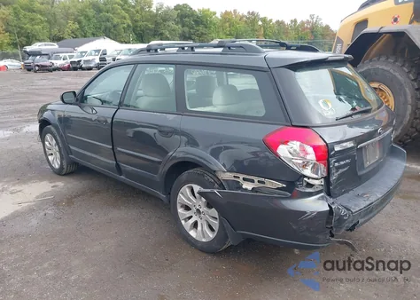 2008 Subaru Outback 2.5I/2.5I L.l. Bean Edition from USA, damaged, VIN 4S4BP61C787303047